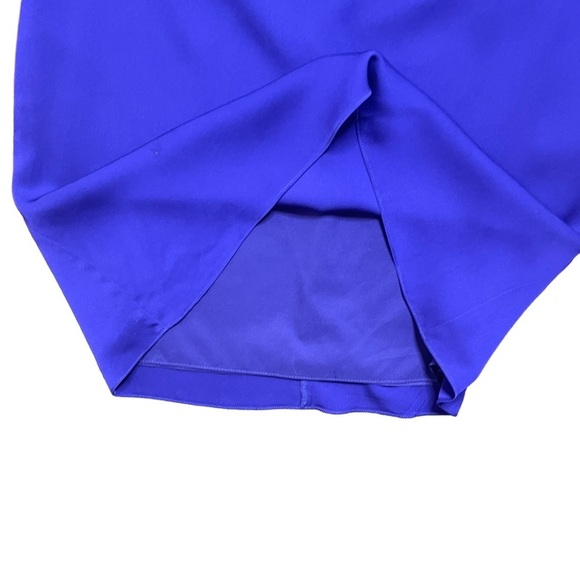 Milly Butterfly Sleeve Stretch Silk Shift Dress in Violet Women's 4 NWT - Picture 11 of 14